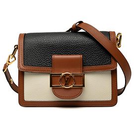 Louis Vuitton Black Taurillon Mini Dauphine
