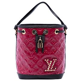 Louis Vuitton Red Monogram Limited Edition Autumn Winter Double Jeu Neo Neo MM