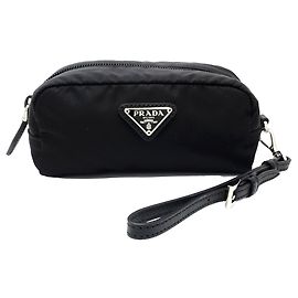 Necessaire Prada em Tessuto preto
