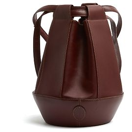 Cartier Borsa a Secchiello Pelle Bordeaux 1990