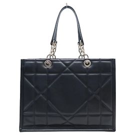 Autre Marque BORSA A MANO DIOR ESSENTIAL MM IN PELLE ARCHICANNAGE NERA CABAS TOTE HAND BAG