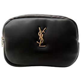 Autre Marque NUOVA BORSA A MANO SAINT LAURENT CALYPSO 767108 PELLE NERA YSL POUCH