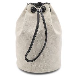 Bolso de hombro Hermès de tela multicolor