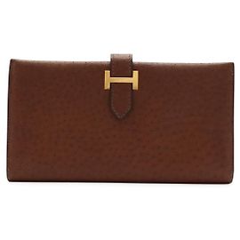 Hermès Hermes Bearn Classic Lange Geldbörse
