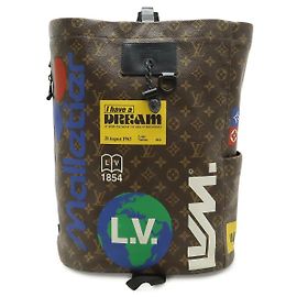 Louis Vuitton Logo Story Chalk Rucksack