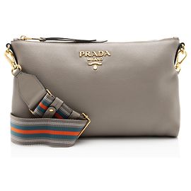 Prada Vitello Phenix Zip Crossbody