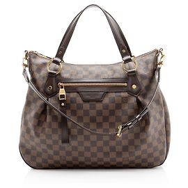 Louis Vuitton Damier Ebene Evora MM Tote