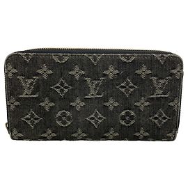 Cartera Zippy Louis Vuitton Monogram Denim