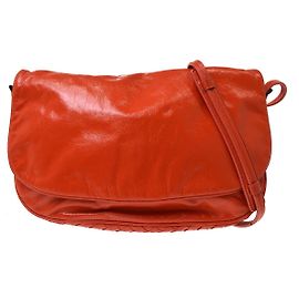 Borsa a tracolla con patta Bottega Veneta in pelle con dettaglio Intrecciato