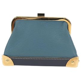 Louis Vuitton Porte-Monnaie Coin Purse Leather