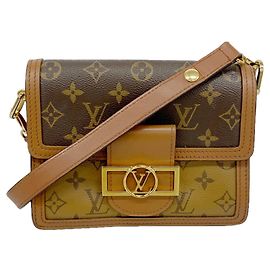 Bolso de hombro MINI Louis Vuitton Monogram Reverse Dauphine
