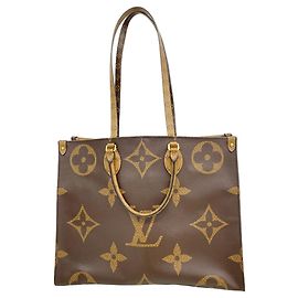 Bolso Tote Louis Vuitton Monogram Giant Reverse OnTheGo GM
