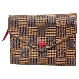 Louis Vuitton Tri-fold Wallet in Ebene