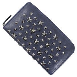 Portafoglio lungo arrotondato Jimmy Choo