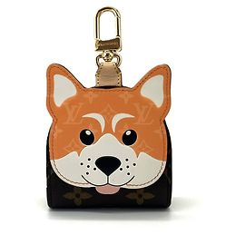 Louis Vuitton Dog Bag Holder Shiba Inu