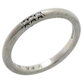 Autre Marque Tiffany & Co. Platin-Diamant-Bandring