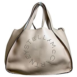 Stella Mc Cartney Stella McCartney Faux Leather Pouch Tote Bag