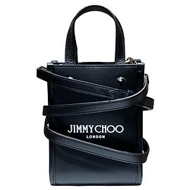 Borsa a tracolla Jimmy Choo in pelle nera