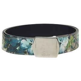 Cinturón Gucci GG Blooms Beige Multicolore
