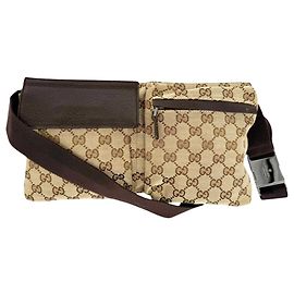 Bolsa de cintura Gucci GG Canvas