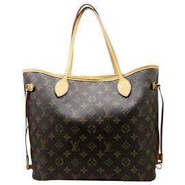 Louis Vuitton Monogram Neverfull MM Tote Bag
