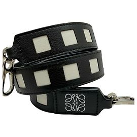 Loewe Anagram Design Leather Bag Strap