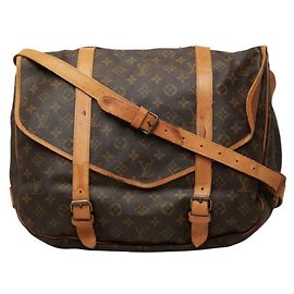 Louis Vuitton Monogram Saumur 35 Crossbody Shoulder Bag