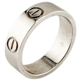 Anello Cartier Love in oro bianco 18K