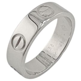 Anello Cartier Love in oro bianco 18K