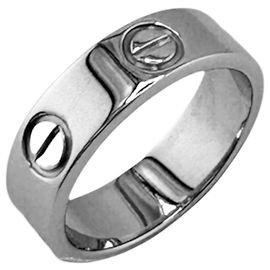 Anello Cartier Love in oro bianco 18K