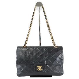 Chanel Vintage Classic Double Flap Quilted Lambskin Medium
