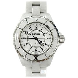 Chanel J12 H0968 Uhr Weißes Keramik-Zifferblatt Quartz