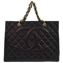 Chanel Vintage Grand Shopping Quilted Lambskin