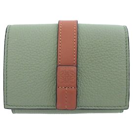 Loewe Anagram Trifold Leather Compact Wallet