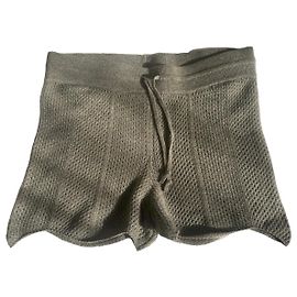Autre Marque Kujten Calções de Cashmere Verdes