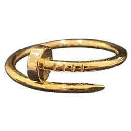 Anillo Cartier Juste Band en oro amarillo de 18K