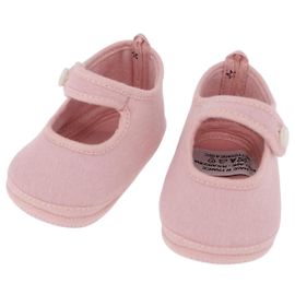 Hermès Sapatos de Bebê HERMES Lã Rosa Auth 199853A