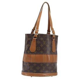 LOUIS VUITTON Monogram Bucket PM Shoulder Bag USA limited M42238 LV Auth 200671