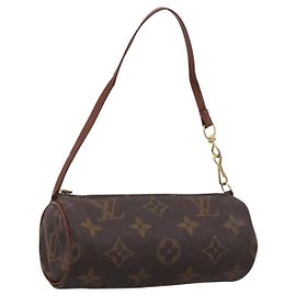LOUIS VUITTON Monogram Papillon Pouch LV Auth 201276