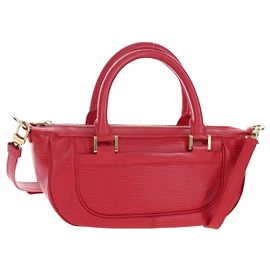 Sac à main LOUIS VUITTON Epi Danura PM 2 voies Rouge M5891E LV Auth 197271V
