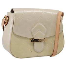 Borsa LOUIS VUITTON Monogram Vernis Bell Flower PM Bag Broncorail M91703 Auth 201161A