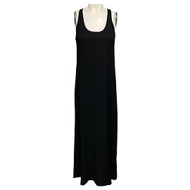 Totême Vestido Sable de cuello redondo Toteme Black
