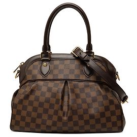 Louis Vuitton Damier Ebene Trevi PM Satchel Tasche Braun
