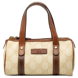 Bolso Boston Gucci Mini GG Supreme Joy Blanco