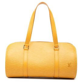 Borsa Louis Vuitton Epi Soufflot Gialla