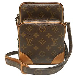 Bolsa Tiracolo Louis Vuitton Monogram Amazone Castanha