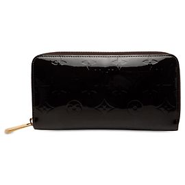 Portafoglio Zippy Long Louis Vuitton Monogram Vernis Viola