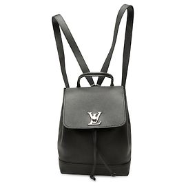 Zaino Lockme Louis Vuitton in pelle Taurillon nera