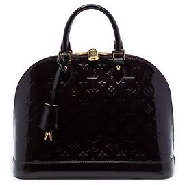Bolso Louis Vuitton Monogram Vernis Alma PM Purple