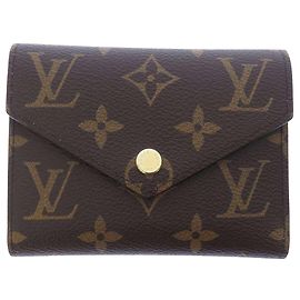 Cartera Louis Vuitton Monogram Victorine Marrón